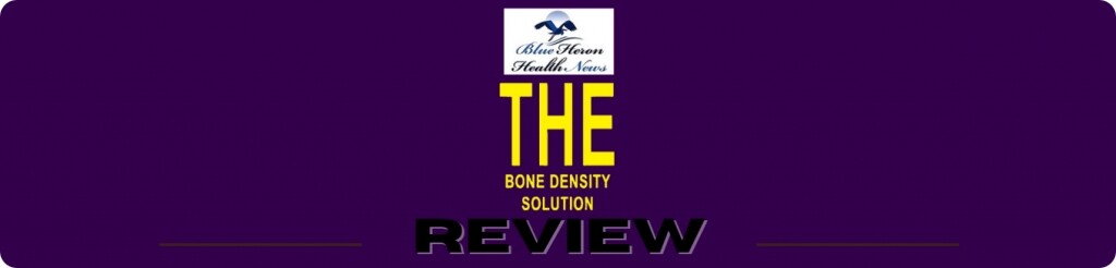 The Bone Density Solution Review