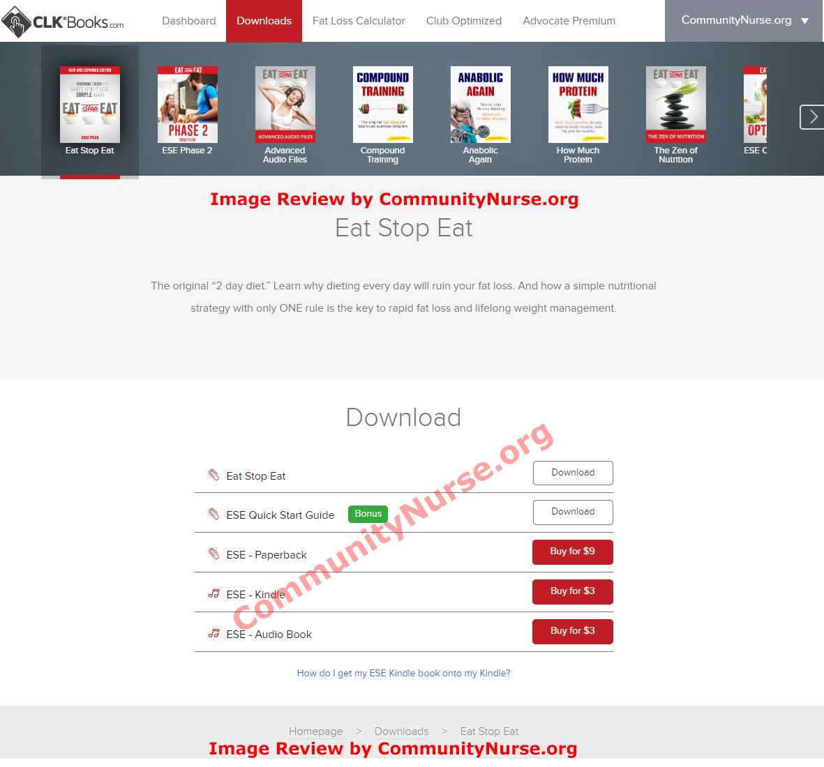 eat stop eat download page