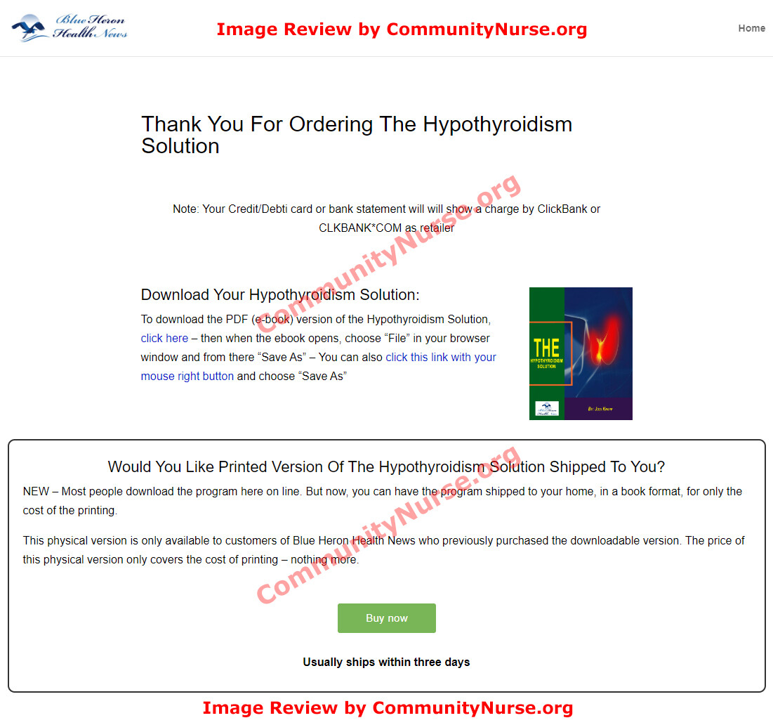 the hypothyroidism solution download page