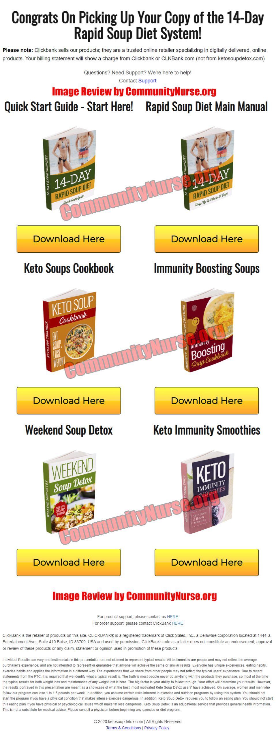 14-day rapid soup diet download page