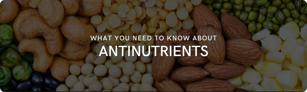 what to know about antinutrients